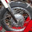 Front wheel and fender right side closeup